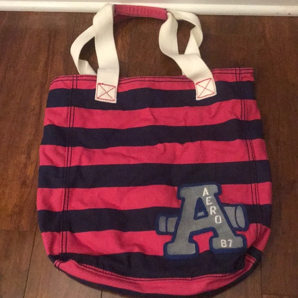 small utility tote vista stripe